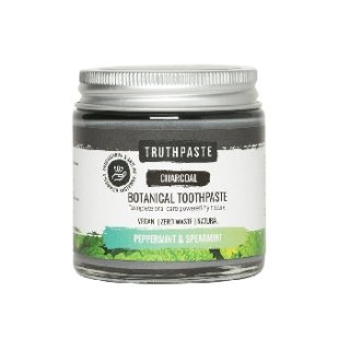 Truthpaste Charcoal přírodní minerální zubní pasta s aktivním uhlím máta 100 ml