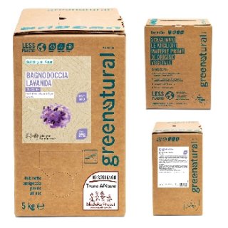 Greenatural Relaxační sprchový gel levandule BIO 5 kg