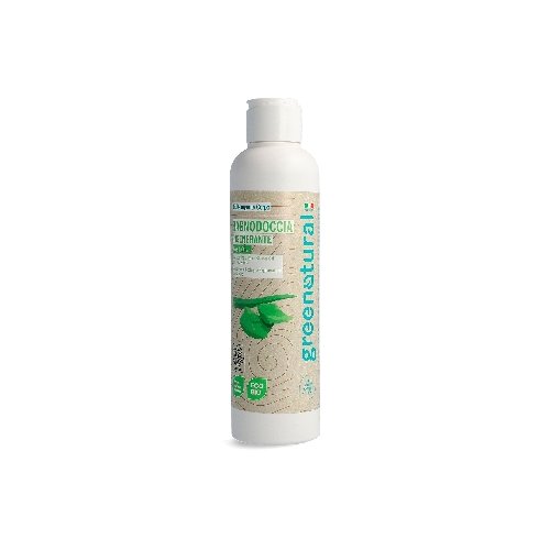 Greenatural Regenerační sprchový gel aloe vera a oliva BIO 250 ml