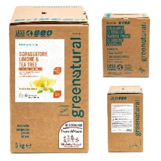 Greenatural Multifunkční odmašťovač povrchů citron a tea tree 5 kg