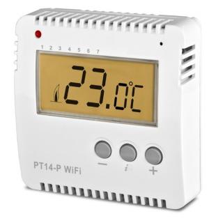 Pokojový termostat Elektrobok PT14-P Wi-Fi